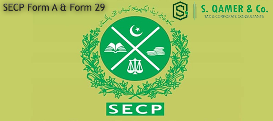 SECP Form A & Form 29